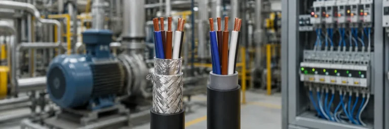 shielded vs unshielded instrumentation cable options