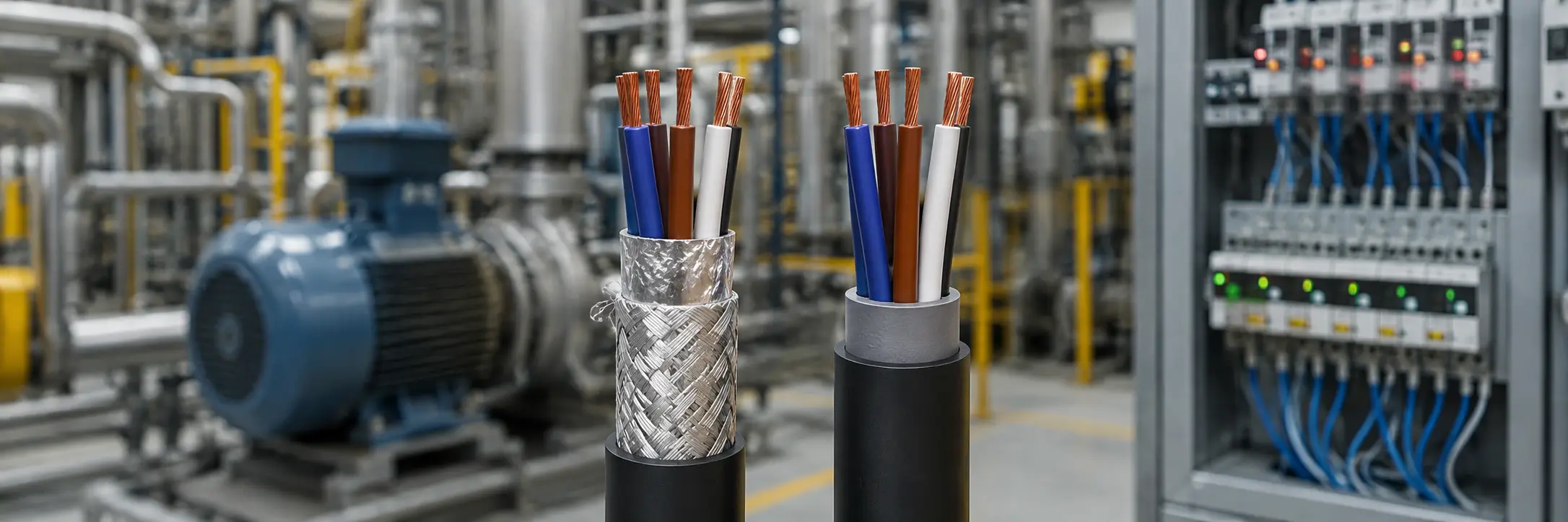 shielded vs unshielded instrumentation cable options
