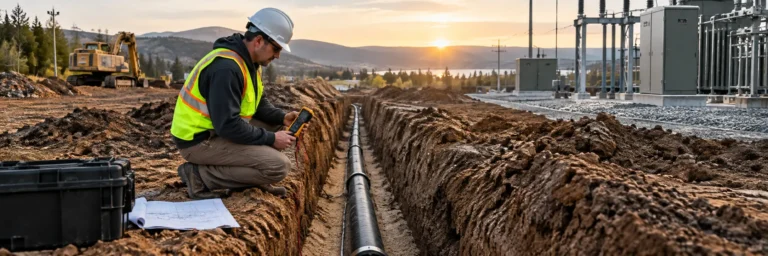 voltage in a direct burial cable run